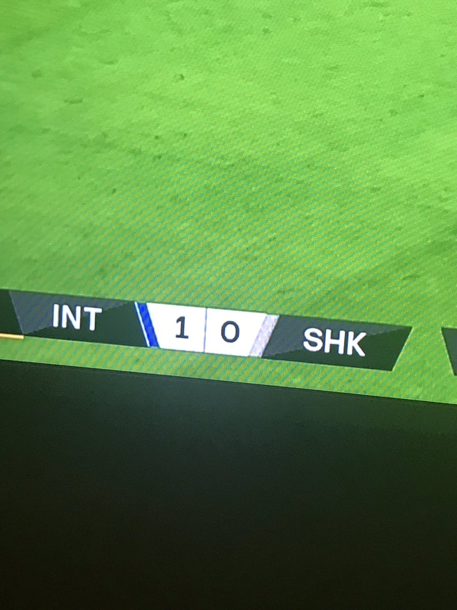 AnnetteJosh's tweet image. lnter. 1.  -  0.  Shakhtar  Donetsk