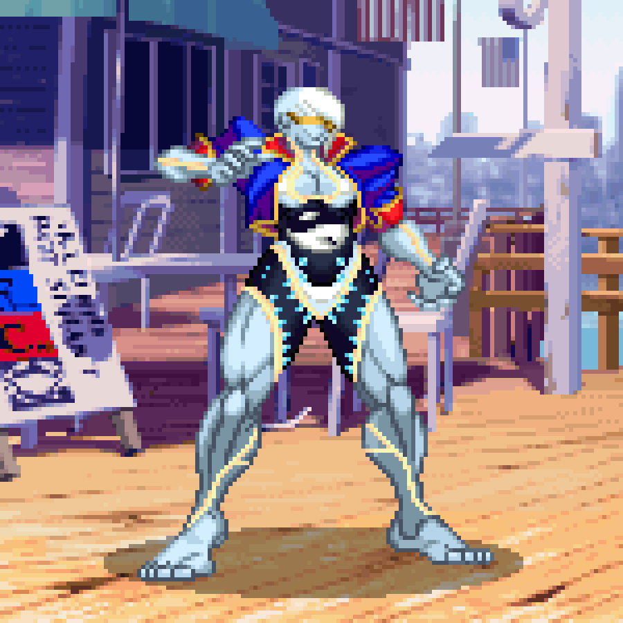 alan_not_allen's tweet photo. I just liked how the summer costume looked on Seth, okay?
...and how the colors would also look in #sf3/#csp3, I guess.
#streetfighter #streetfighter3 #StreetFighterV #capcom #sfv #seth #pixelart #pixelartist https://t.co/RxMMv8c06d