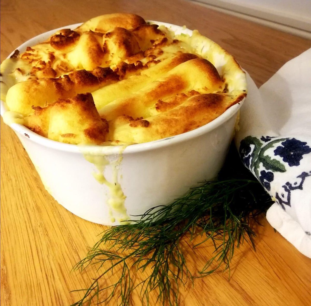 Fish pie for supper 😋 #heatathome #takeaway