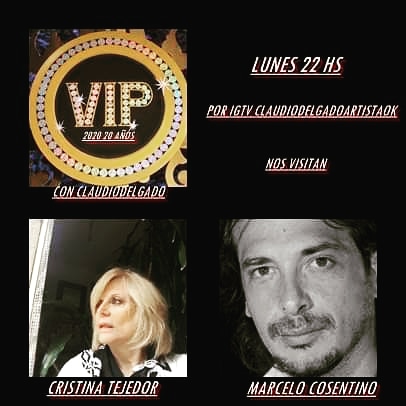 Vipmagazinedelg's tweet image. #hoy en #vipmagazine nos visitan @CristinaTejedor y @marcelocosen