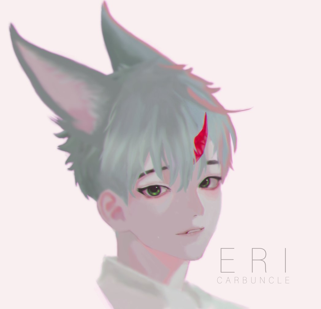 Chronny_'s tweet photo. Have a #kawaii carbuncle I drew in a humanoid form

#FirstPost #digitalart #originalcharacter https://t.co/nLBhzW7Ufv