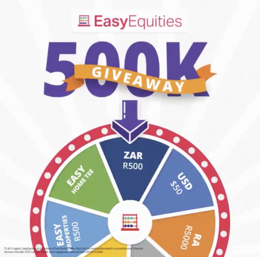 hamishmollett's tweet photo. @EasyEquities #Easy500K https://t.co/3rwysYevjK