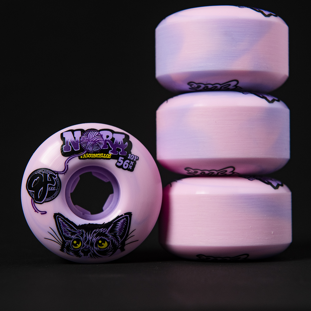 OJWHEELS's tweet photo. 😸  Nora Vasconcellos Elite #PROJS 😸
High Speed Guaranteed ⚠️  56mm, 101a on our updated EZ-EDGE shape. Shipping now to skate shops! Swipe to see Nora steady ripping on Maui.

https://t.co/xxclB2Fgrb https://t.co/EfCNzm7nrK