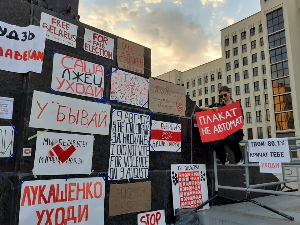  #Belarus. Witnessing history every day.Hundreds of state television employees joined a strike,saying they want to report in a balanced way about the situation in  #Belarus. One of them told me earlier today that more reaction from the West is needed. Propaganda always dismissed it