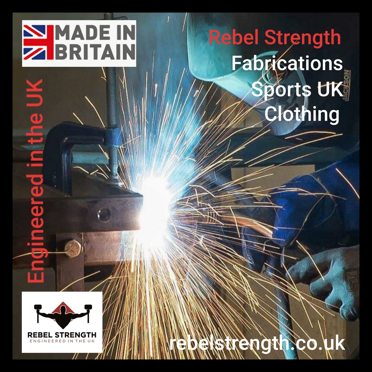 RebelStrength_'s tweet photo. Rebel Strength 
Fabrications 
Sports UK
Clothing https://t.co/TDLzV75Nod