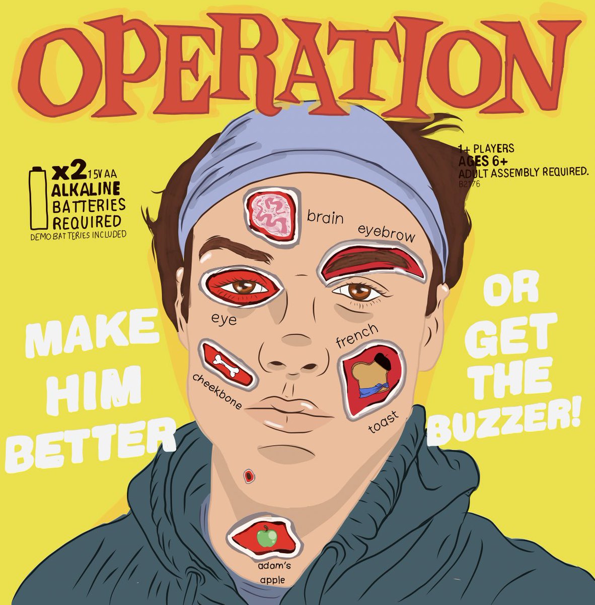 niqhtchqnges's tweet photo. operation: the board game 💉 

• @ethandolan @graysondolan •
love you guys 💛🧡❤️ https://t.co/uRVq07tCHN