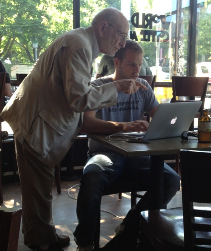 “That’s the problem with a lot of people”, he said, “they don’t try to do stuff that’s never been done before" This is the story of a chance encounter that changed my life: