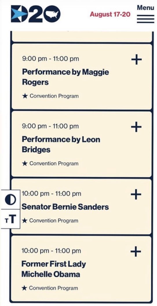 this is my favorite festival line up ⚡️

<a href="/DemConvention/">2024 Democratic National Convention</a> 
demconvention.com/event/maggie-r…