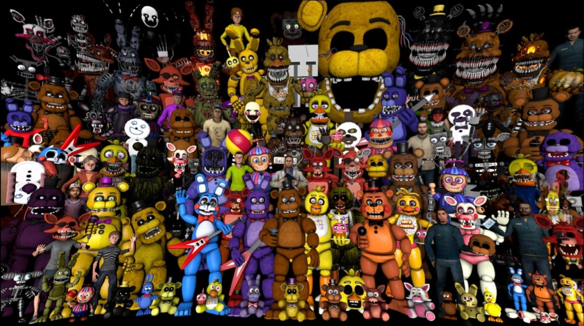 Like and reply to this tweet and I'l say which fnaf character you are