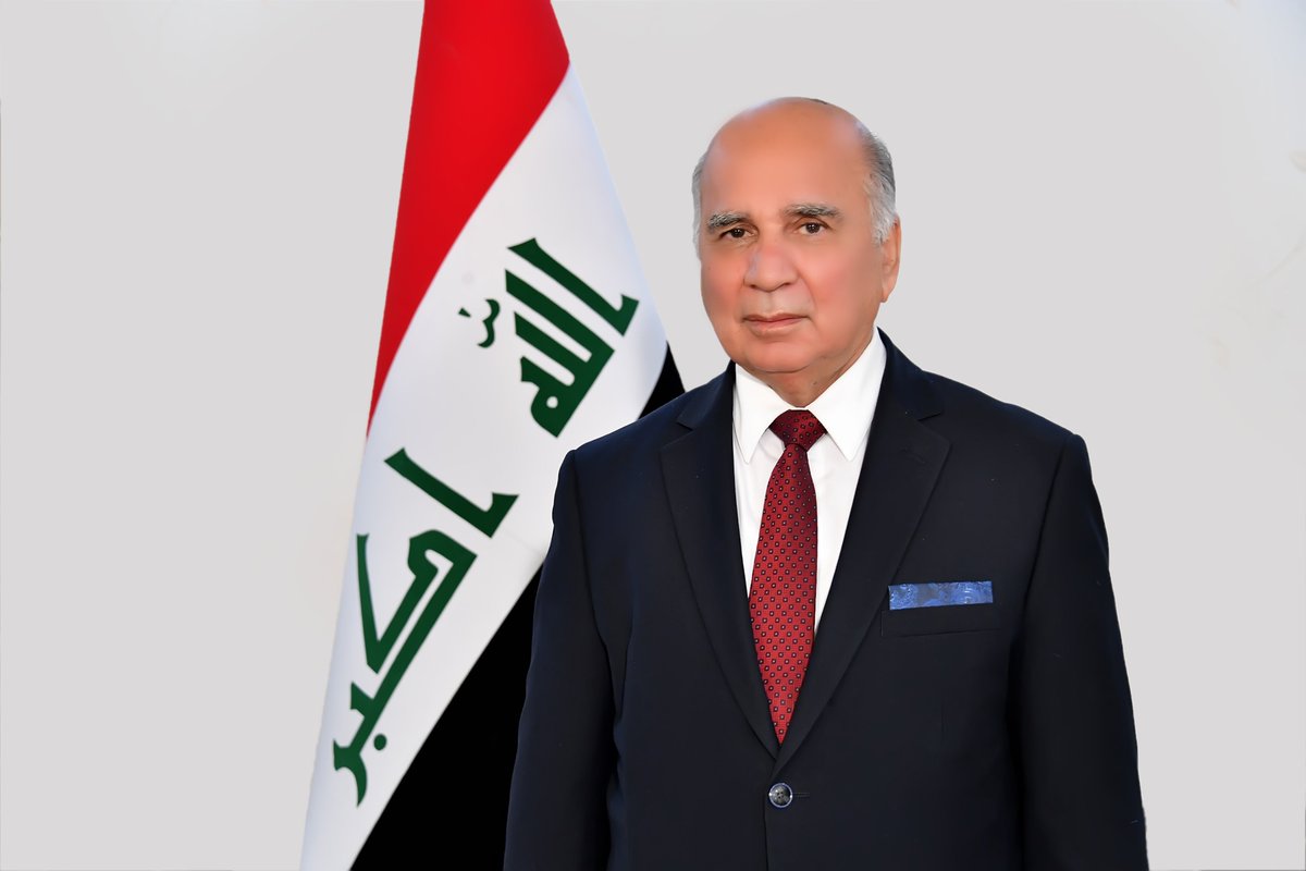 The Foreign Minister Arrives to Washington on Head of Government Delegation

Foreign Minister Mr. Fuad Hussein <a href="/Fuad_Hussein1/">Fuad Hussein فؤاد حسين</a> arrived in #Washington at the head of the negotiating delegation to hold a round of strategic dialogue on Wednesday,