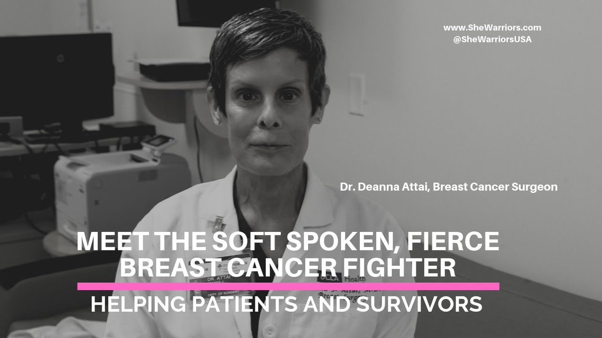 TheTutuProject's tweet photo. Dr. Deanna Attai; A Breast Cancer Diagnosis is terrifying, but her quiet, fierce strength grounds her patients and helps them through the most vulnerable time of their life.  @DrAttai @shewarriorsusa

Watch her episode 
https://t.co/zipKG3iCYA https://t.co/1Z4pXBlN3h