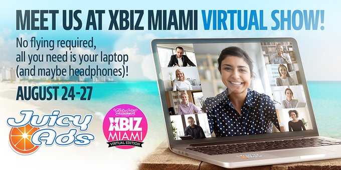 We won&rsquo;t get to see you in person this time, but we can hang out virtually in Miami! Let&rsquo;s close some<a href="/tag/staysafe"class="tags"><span>#staysafe</span></a><a href="/tag/keepitjuicy"class="tags"><span>#keepitjuicy</span></a><a href="/tag/juicyadslifestyle"class="tags"><span>#juicyadslifestyle</span></a>
