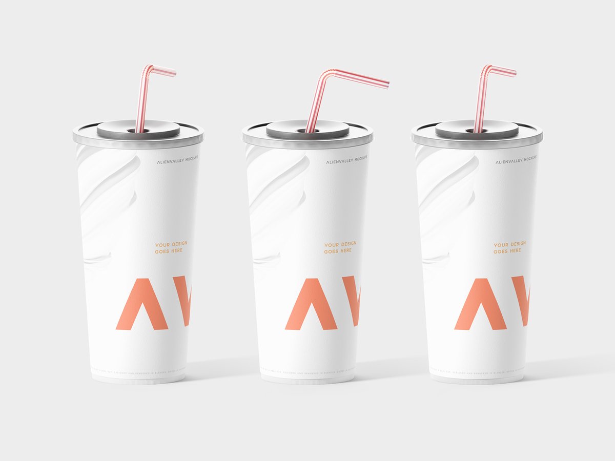 A high resolution set of 3 paper cup mockups that you can fully customize with your own design.

Download PSD file at: alienvalley.com/mockups/paper-…

#mockup #mockups #branding #3D #blender #freepsd #freebie #freebies