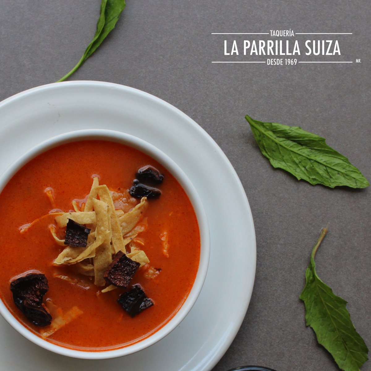 Sopa de tortilla para el frío. ¿Gustan? 

#Tacos #LaParrillaSuiza #Taqueria #CDMX #Tortilla #Polanco