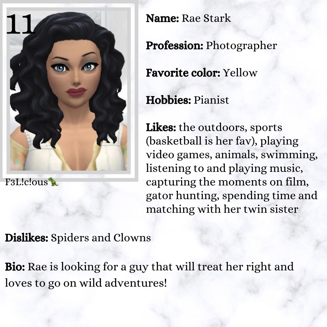 K24018183's tweet photo. Contestant of the past couple of days!!
Say hello to Rae Stark, Mae Stark, and Axel Checkthiswingspanwatchmesoar Harrison!!
#thesims #sim #sims #thesimsmobile #simsmobile #simsfindinglove #tsmc #simscommunity #tsm #tsmbachelor #tsmbachelorshow #tsmbachelorcontest https://t.co/og1nuhHoPr