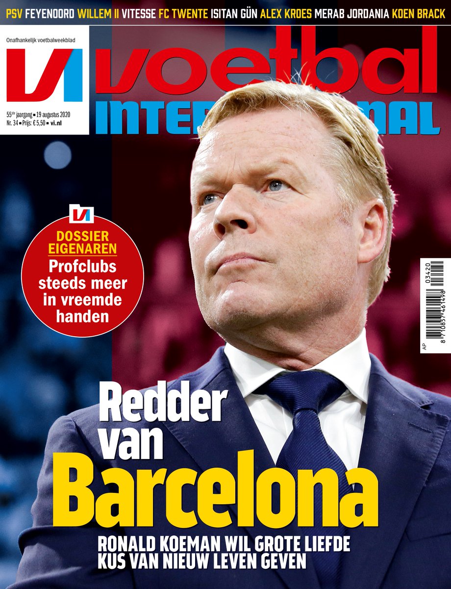 Voetbal International On Twitter Dit Is De Cover Van De Nieuwe Vi Met Hoe Kan Het Ook Anders Ronald Koeman