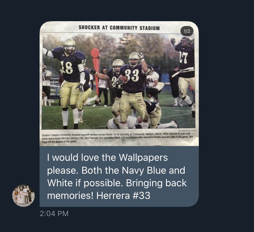 EOU Athletics tweet media