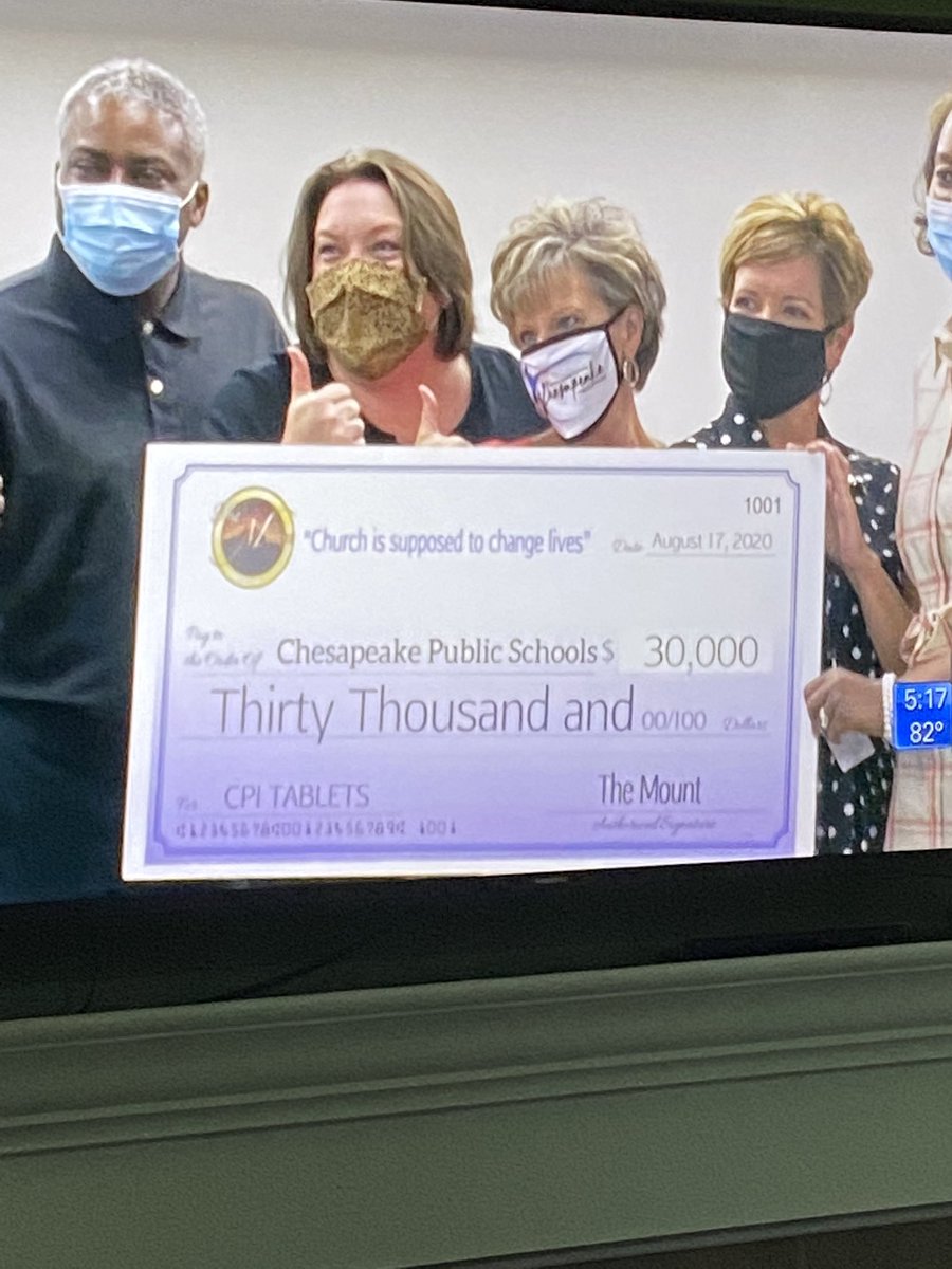 QueAnd311's tweet photo. Yes!!! #OATM!! 🎉 @TheMountBishop, @eldervkbrown and The Mount, making things happen for underserved students in the Chesapeake School System🎉💐🙏🏽🙏🏽 #BlessedInTheCity, #BlessedInTheField, #BlessedInTheSchools! @themountleads 👏🏽👏🏽 https://t.co/6gIGz8pWIC