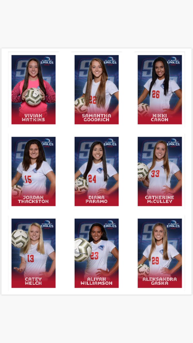 SBALadyEagles's tweet photo. Meet our Seniors!!! ❤️⚽️💙 https://t.co/cjdvC2F8mx