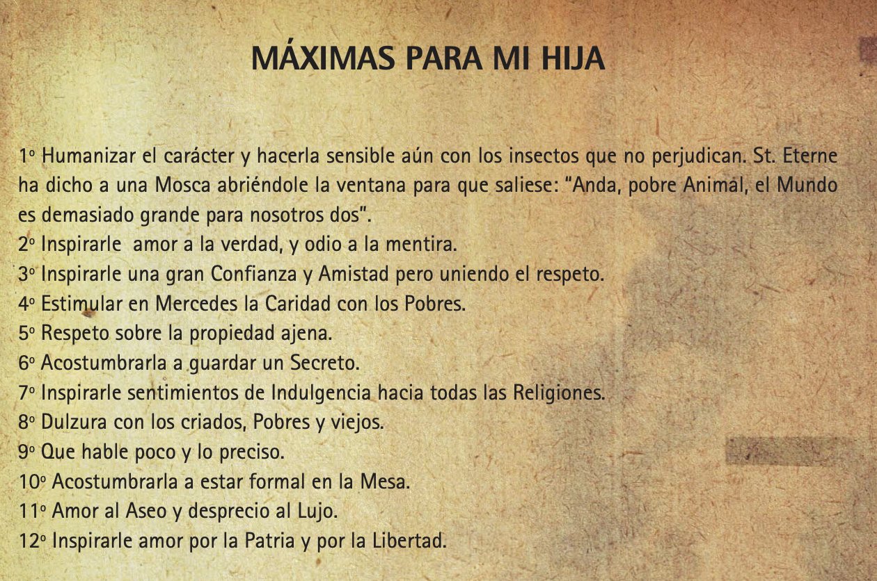 Martín R. Caranta on Twitter "Las Máximas del Gral. José de San Martín