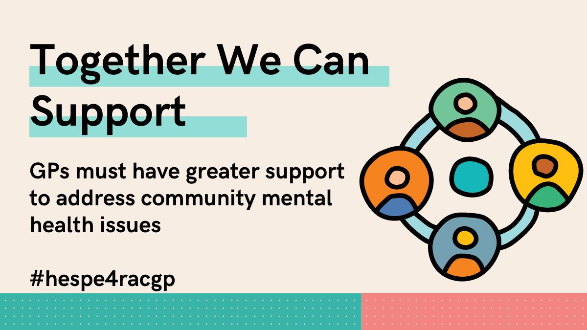 If elected RACGP President, the mental and physical health and wellbeing of all doctors will be an absolute priority. We must always look out for each other <a href="/RACGP/">RACGP</a> #hespe4racgp #auspol #drshealth