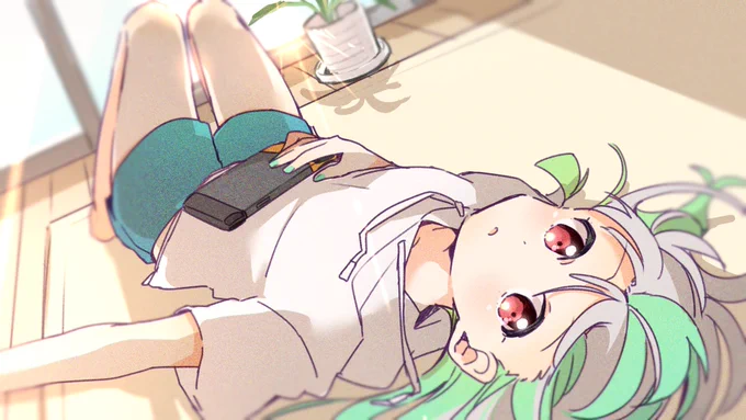 ね、アイスでも買いに行く? #ばふぁとりえ 