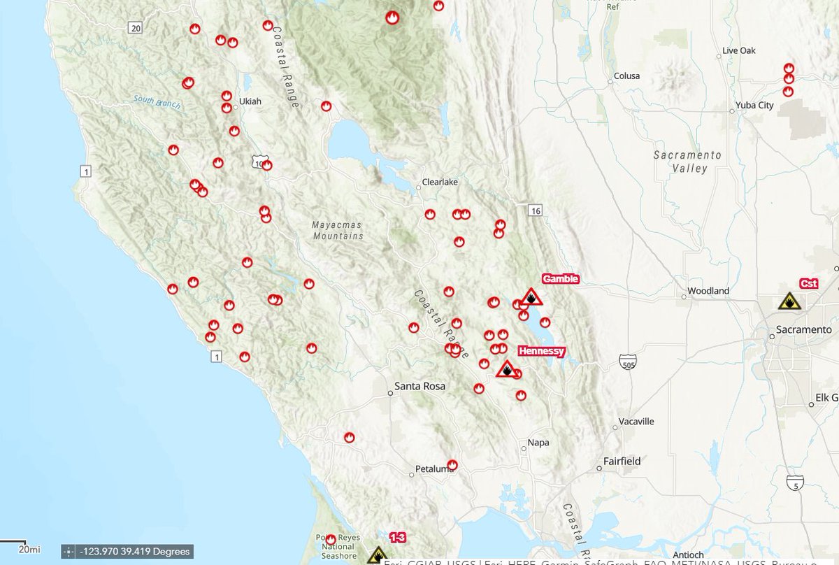 Ca Fire Scanner For All Those Asking Here Is A Super Handy Map To View The Locations Of Fires Reported Wherever You Are I Ve Set This Link To Be Centered