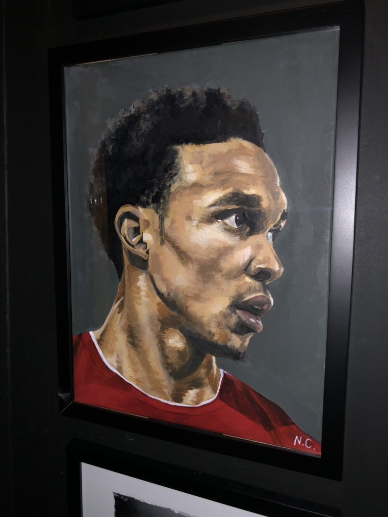 Premier League Champion, European Champion &amp; “just a normal lad whose dream has come true”:  <a href="/trentaa98/">Trent AA</a> Latest addition to my collection by excellent artist, <a href="/nataliecassx/">Natalie cass</a> A fitting to tribute to THE BEST RIGHT BACK in THE GAME TODAY! #66 in the <a href="/LFC/">Liverpool FC</a> programme, #1 in our hearts
