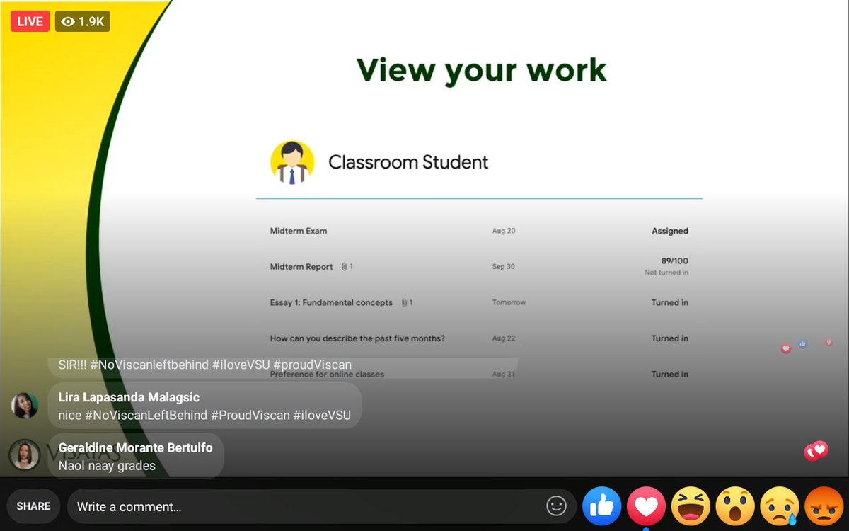 crazy_aubrey's tweet photo. Thank you very much @visayasstateu for the informative and interactive orientation about Google Classroom. Salute to all VISCANS

#NoViscanLeftBehind  #ProudViscan  #iloveVSU https://t.co/43uDHqfMxj