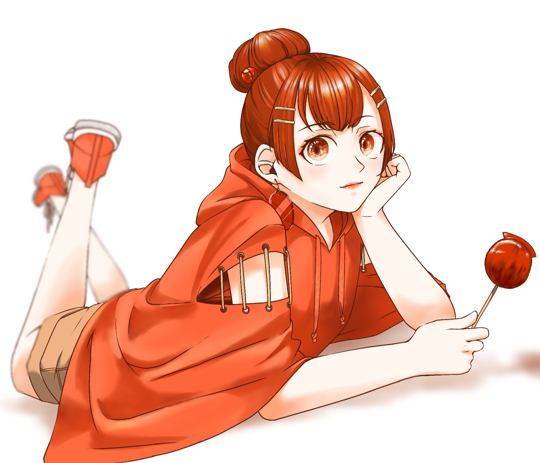 Ikana りんご飴の擬人化です イラスト 擬人化 T Co Iop1h86d1y Twitter