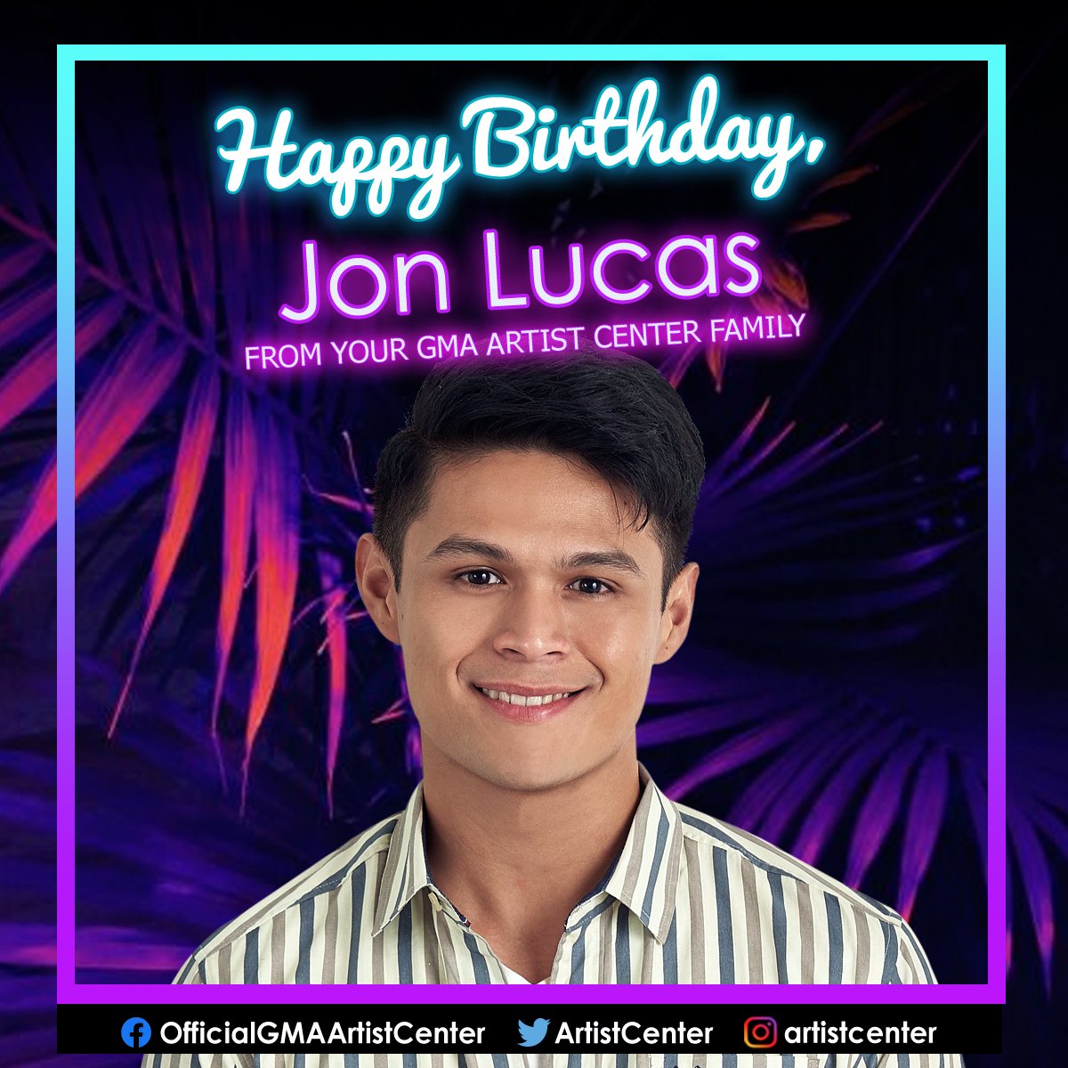 Sparkle_GMA's tweet photo. Happy Birthday to #DescendantsOfTheSunPH star #JonLucas! We hope all your birthday wishes come true! ❤️🎁🎂 https://t.co/ViZFNFuLKh