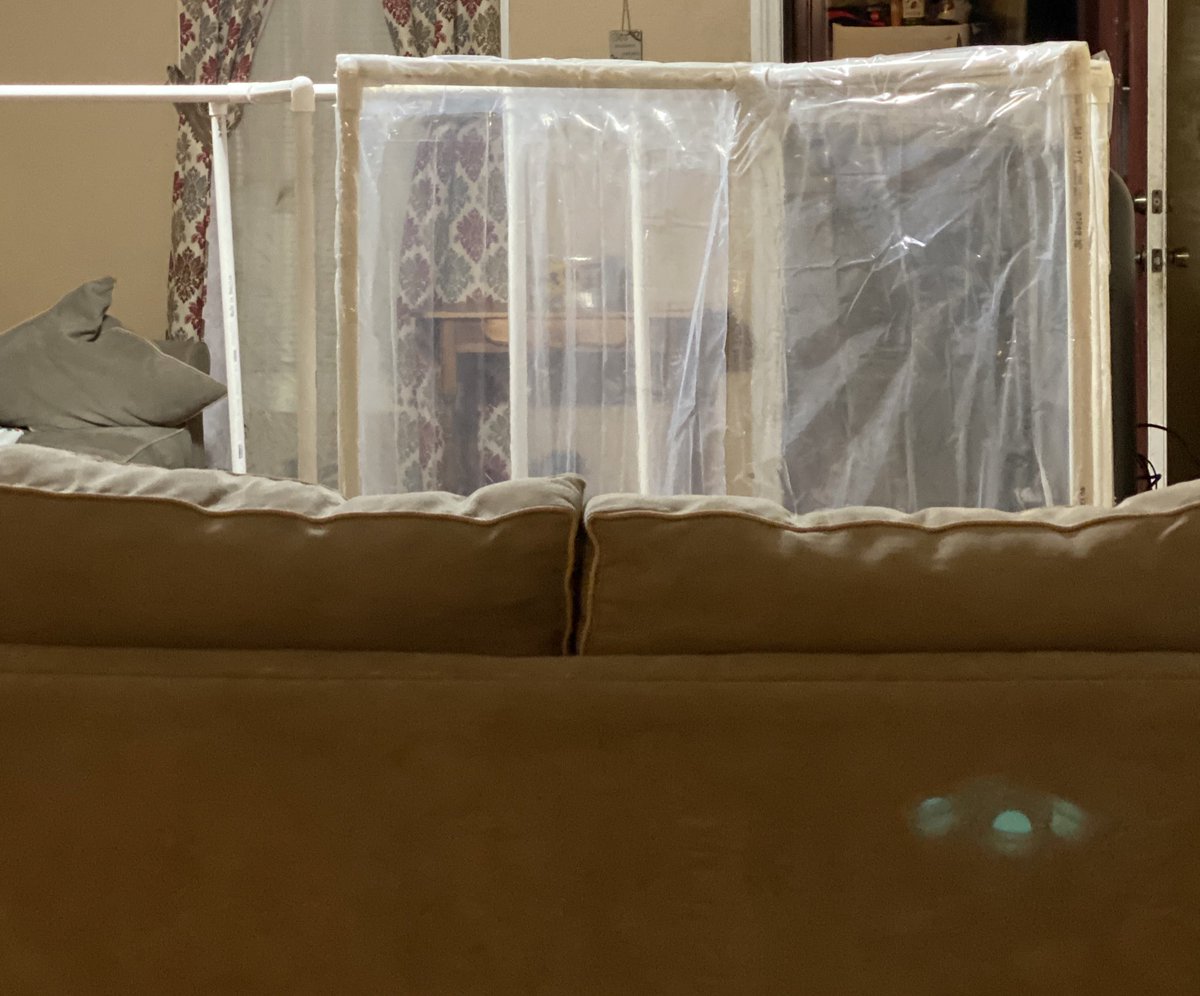 Making some sneeze guards to keep my kids in groups and working on the crucial 4C’s #saisd2020