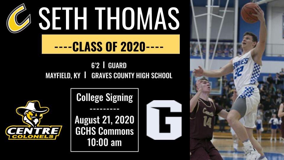 Congrats ⁦⁦<a href="/seth_thomas32/">seth thomas</a>⁩ #gettingkidsopportunitesatthenextlevel #Gravesbasketball