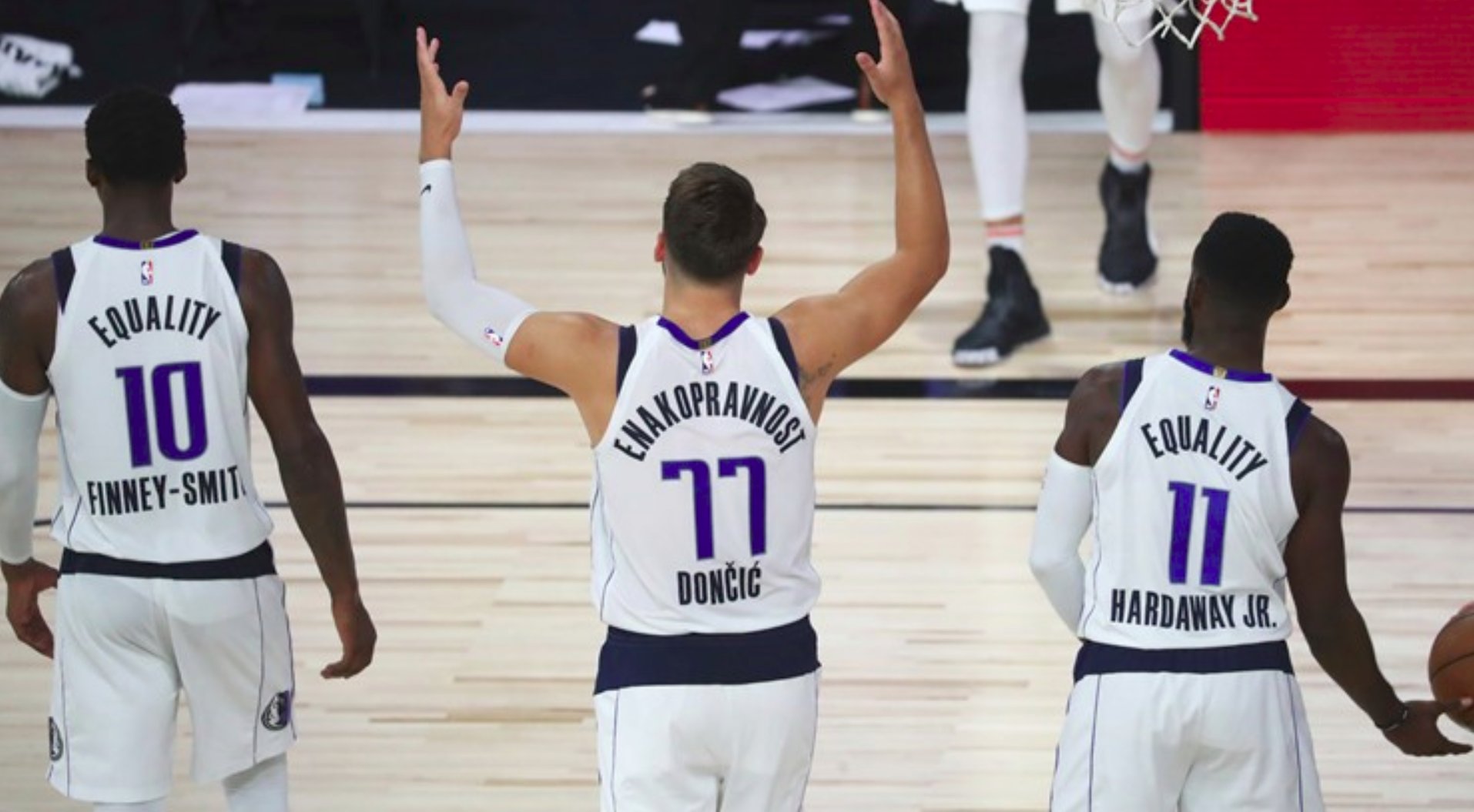Luka Doncic's Jersey: What Does Enakopravnost Mean?