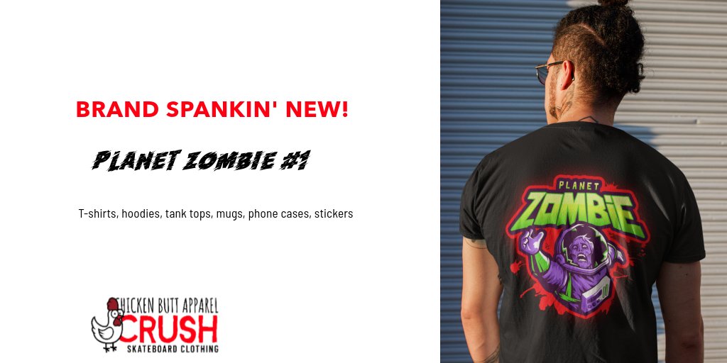 Check out our new shirt for sci-fi and Zombie fans!
teespring.com/planet-zombie-…
#zombies #scifi #skateboarding #tshirts #tshirtshop #tshirtstore #skateboardingtee #zombie #tshirtonline #noveltyshirts