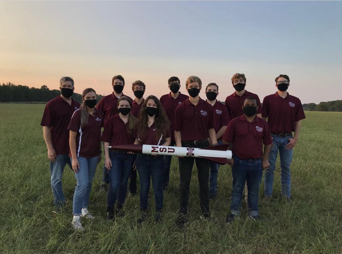 Launching into the academic year with our Feenix rocket! We are so excited to be back. Thank you to everyone who made this happen! 🚀🤩 #hailstate