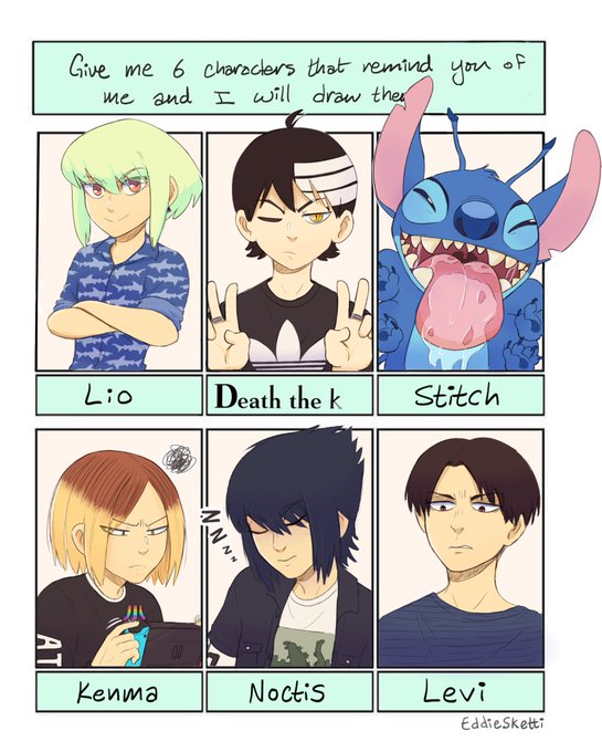 This was funnn #sixcharacters #6characters 