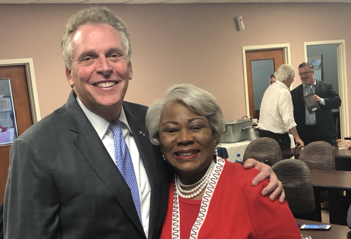 Just talked to <a href="/SenLouiseLucas/">L. Louise Lucas</a>. She’s focused on session tomorrow and getting to work for her constituents. She thanks everyone for standing with her.