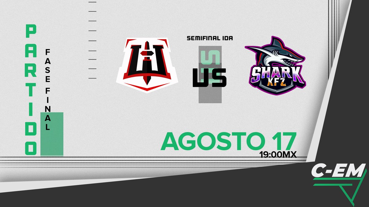 CEMovil_es's tweet photo. #CEM ⌠ Match day

Iniciamos las semifinales con partidos muy interesantes para ver. ¿Cuál esperas más?

🏆 Semifinales de ida

⚔️ @WendGG_ 🆚 @Shark_KFZ 
⏰ 19:00🇲🇽▪️ 21:00🇦🇷

⚔️ @EspotsLeonesCR 🆚 @TeamSpartansTM
⏰ 20:30🇲🇽▪️ 22:30🇦🇷 https://t.co/CyOPX4JciS