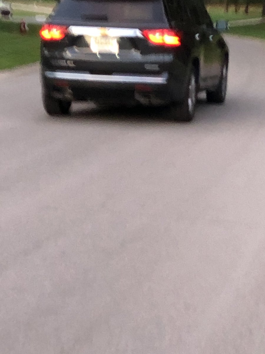 13/ This Chevy SUV scoped my house. Based on the plate (not shown here), it was a rental car.