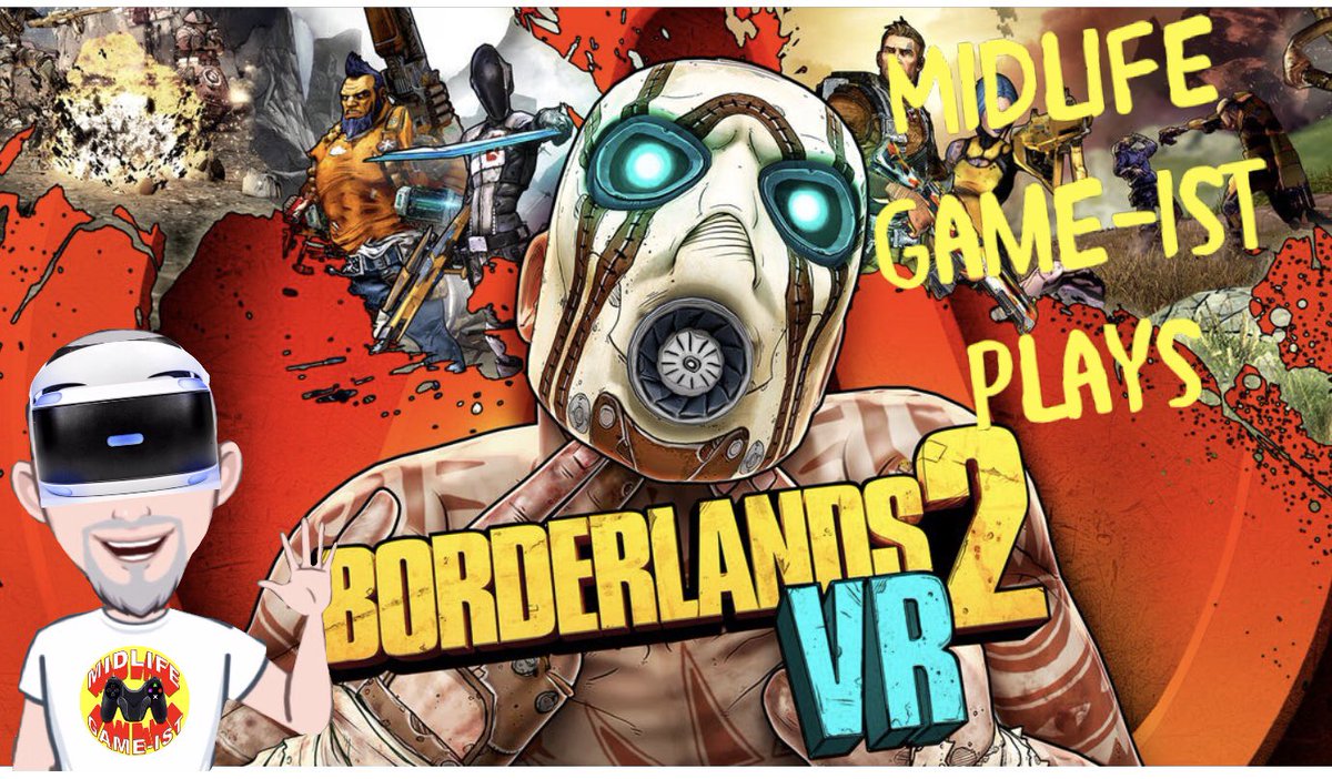 IstMidlife's tweet photo. Had forgotten just how awesome #Borderlands2VR is on #PSVR and it’s currently on sale in the uk store. @2K 

Midlife Game-ist Live. Borderlands 2 VR. PSVR. Shut your clap trap https://t.co/vjLvTD8gBO via @YouTube https://t.co/13LgTNUn9Y