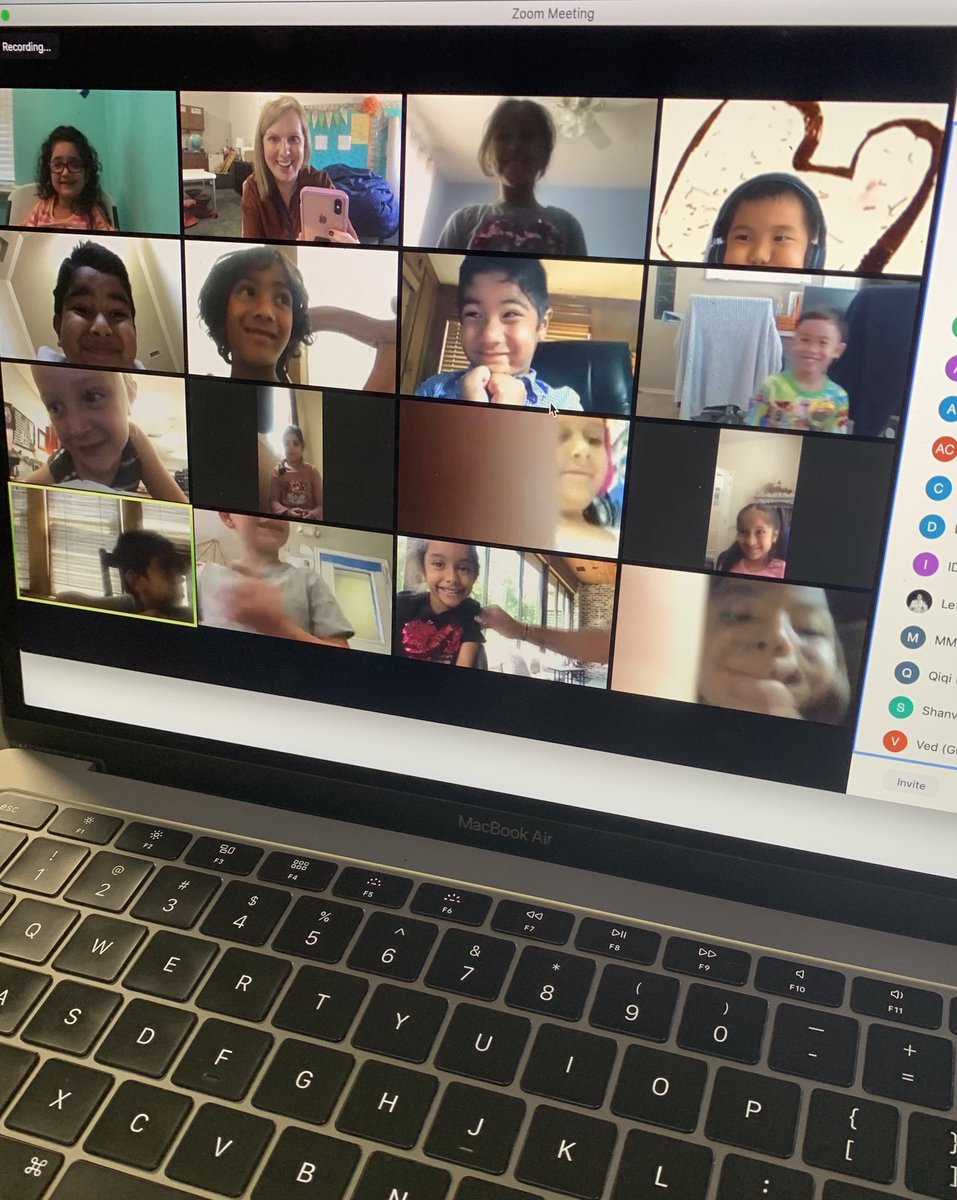 ShakingUpFirst's tweet photo. We zoomed our way through the first day! Already so proud of their perseverance! #WilsonWay @gowilsonrangers https://t.co/CJUNvZjUqV