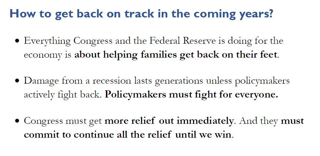 why is my research paper not out, along with the 1500+ economic research papers on the Covid crisis? I HAVE WORKED WITH CONGRESS SINCE MARCH NON STOPhelping provide evidence-based advice to policy makers is why I do what I do.