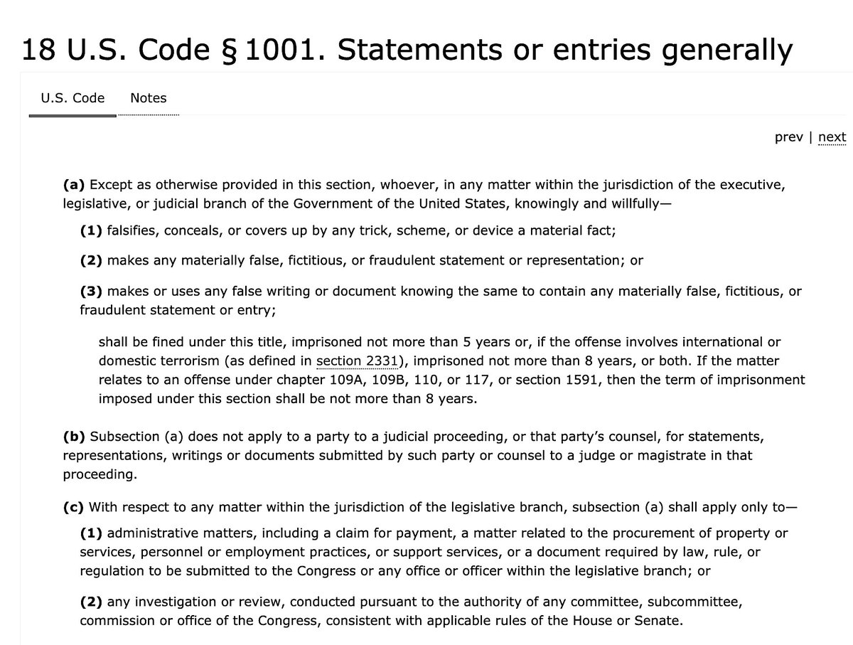 Some Patriots Were Disappointed, Some Confused, Some Even Angry At Kevin Clinesmith's 'Ridiculous' Guilty Plea Agreement To One Single Charge Of Making A 'False Statement' For Falsifying The Federal Spy Warrant On Carter Page, In Violation Of 18 U.S.C. § 1001.