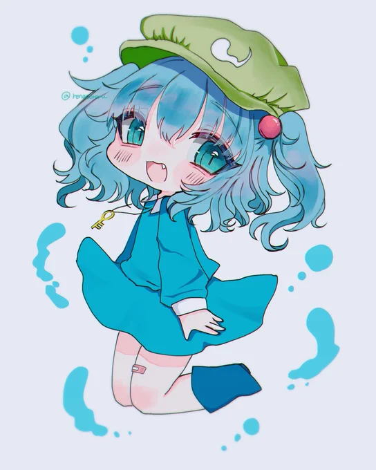 にとりちゃんを見て涼しくなろう〜!!?
#暑いので涼しくなる画像を貼る 