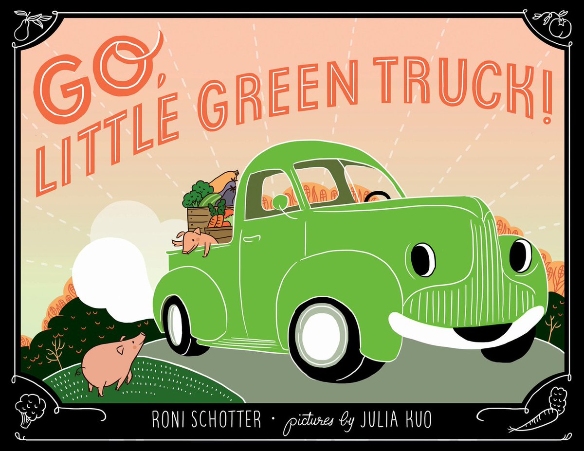 Have a child in your life who can't get enough of trucks? Want an engaging & heart-warming picture book about the life of a "little green truck"? Then be sure to scoop up this story from  #RoniSchotter with eye-catching illustrations by  @juliaskuo that'll surely delight any child.