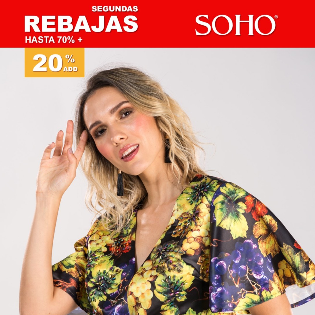 PlazaLoreto1's tweet image. Expresa tu estilo #SohoStyle
Aprovecha los descuentos de Soho México  de Plaza Loreto
