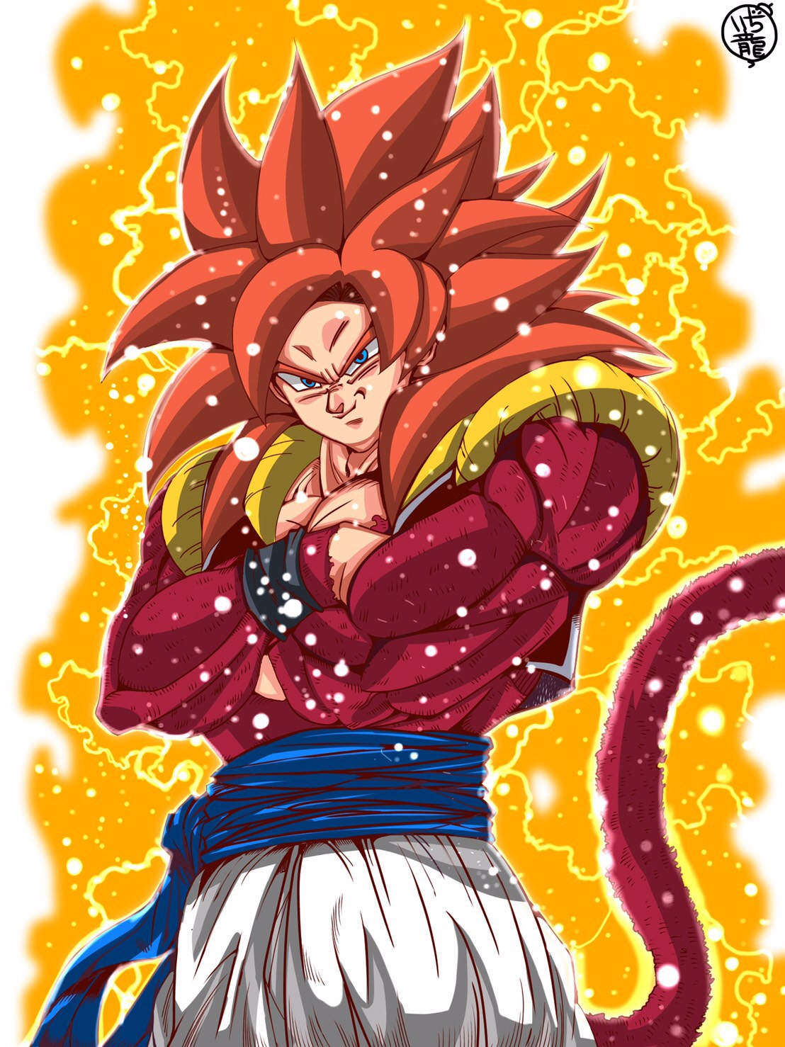 تويتر きなこもち 有償依頼募集中 على تويتر ゴジータだ ドラゴンボールgt ゴジータ イラスト T Co I7u3kpwhcv