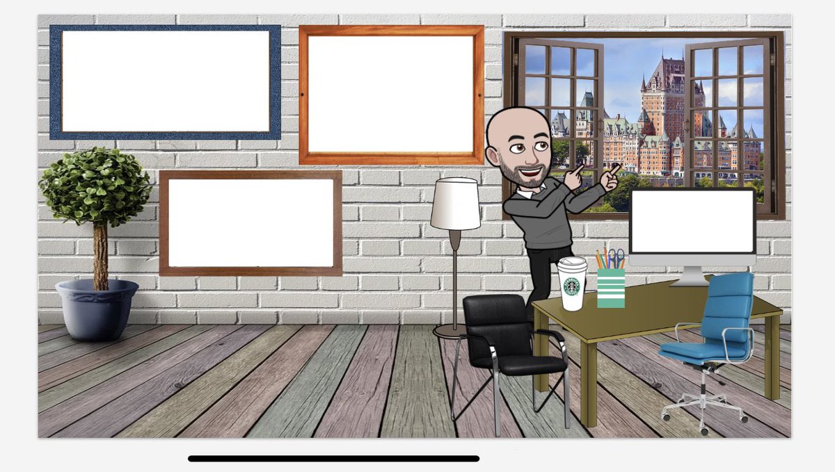 Building out my virtual classroom.  The plan is to use time each time we meet to look out the window with #windowswap. Combo of learning names of countries in the TL &amp;  speaking and writing to describe &amp; compare. window-swap.com/window