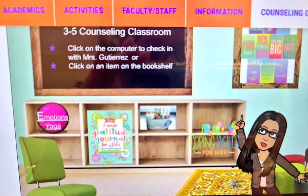 AlmandBonnie's tweet image. Our @RSE_HCS Counselors rock! Virtual classrooms filled with resources! A calm room + emotions yoga for the win! #expectexceptionalhcs @drchonhester